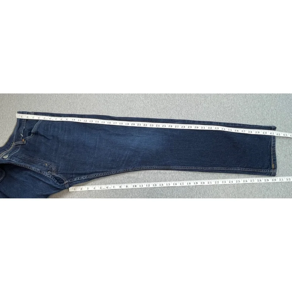 Levis 513 Jeans Mens 36 x 32 Cotton Blend Stretch Slim Straight